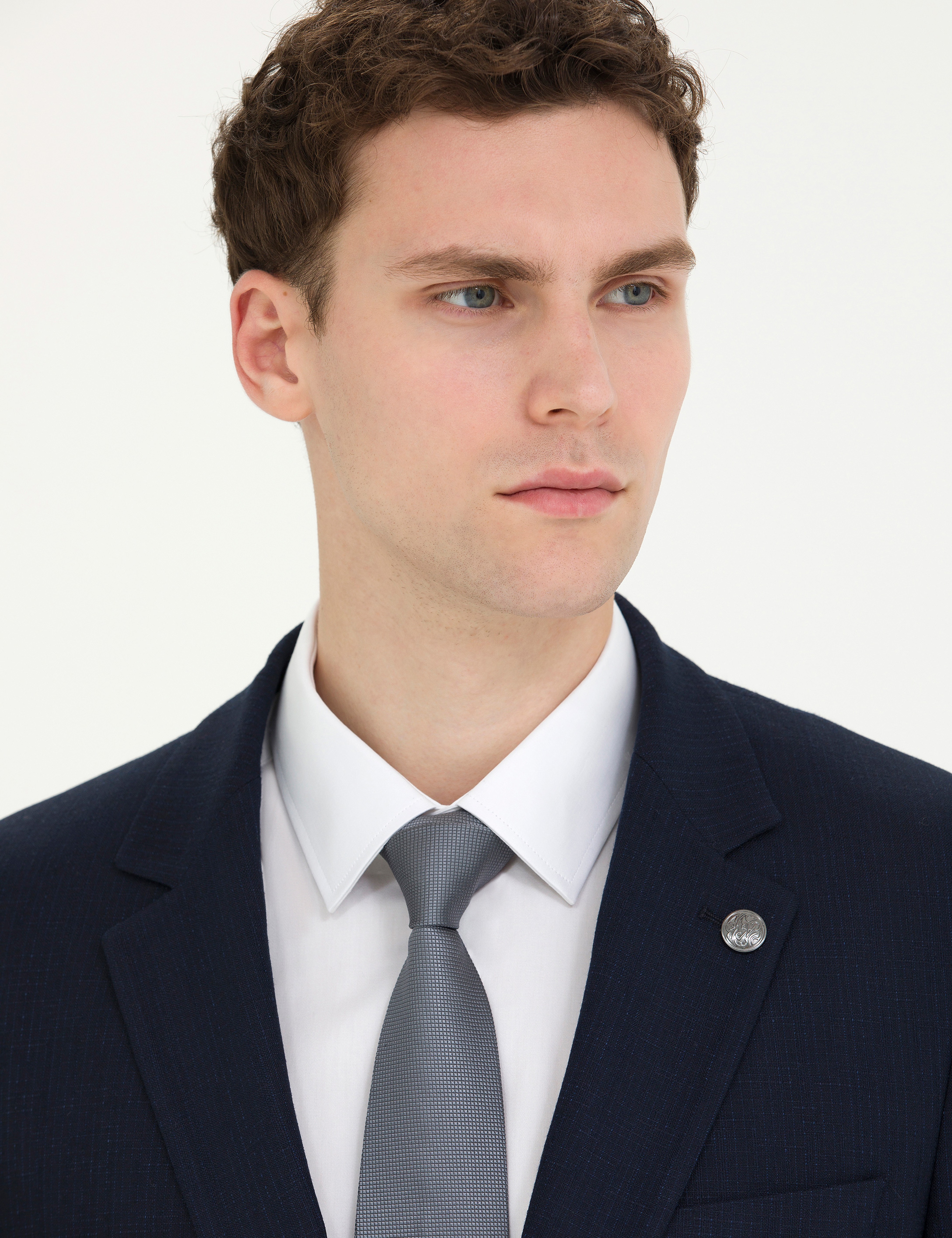 Lacivert Slim Fit Takım Elbise - Image 2