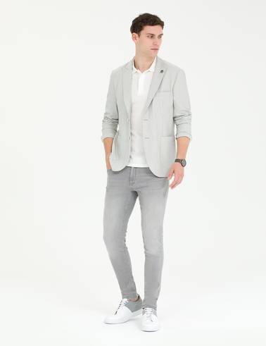 Taş Ekstra Slim Fit Blazer Ceket