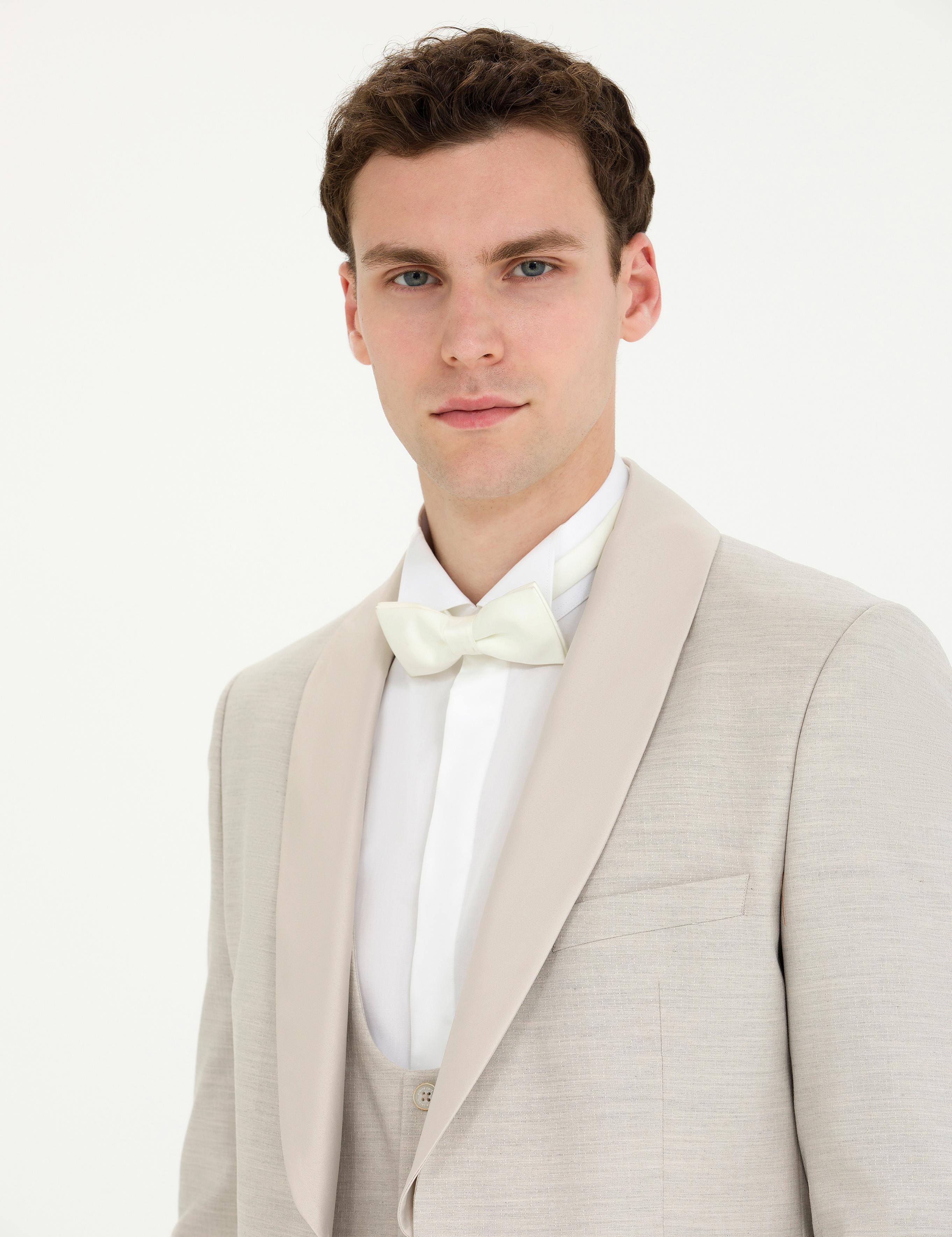 Bej Ex. Slim Fit Smokin