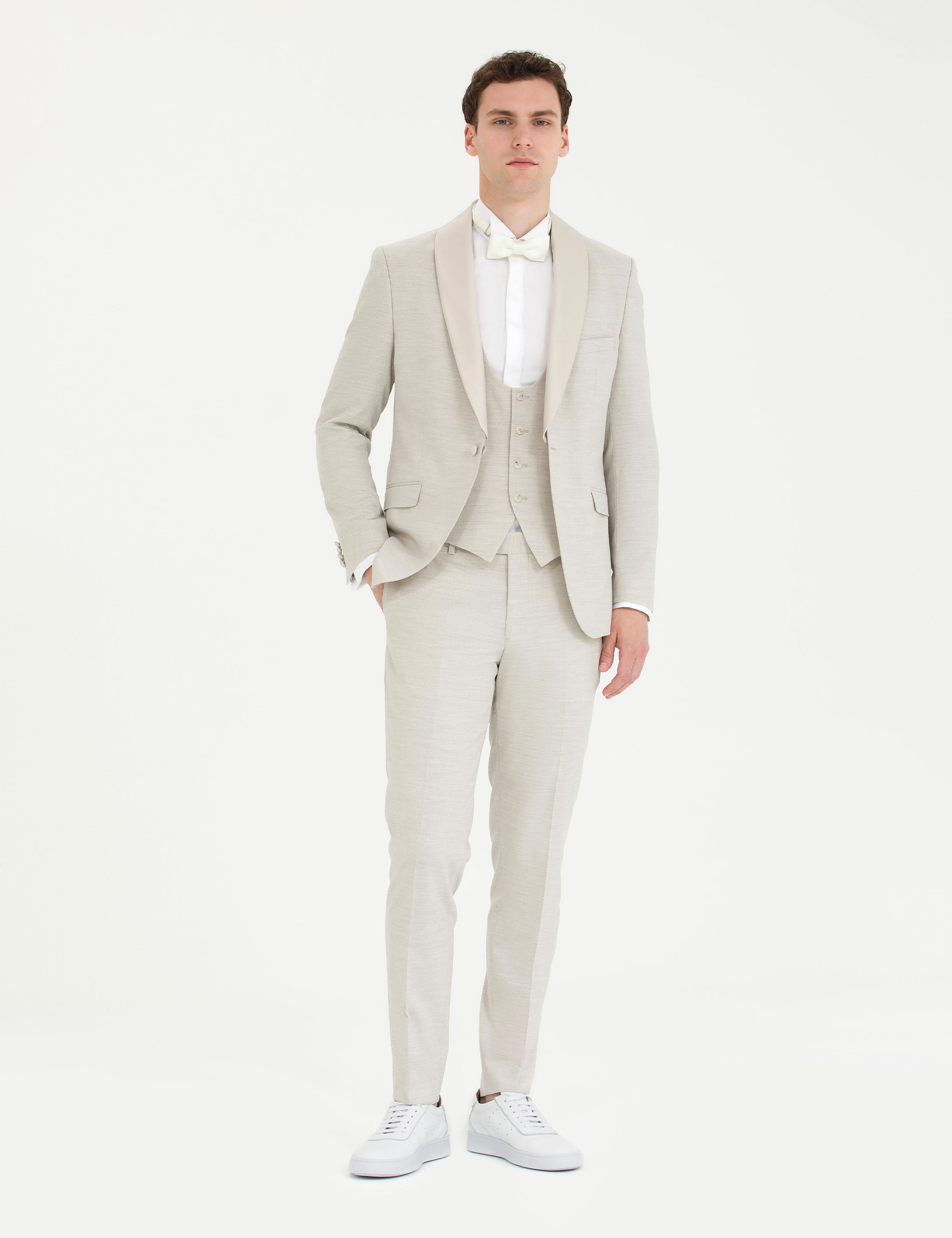 Bej Ex. Slim Fit Smokin