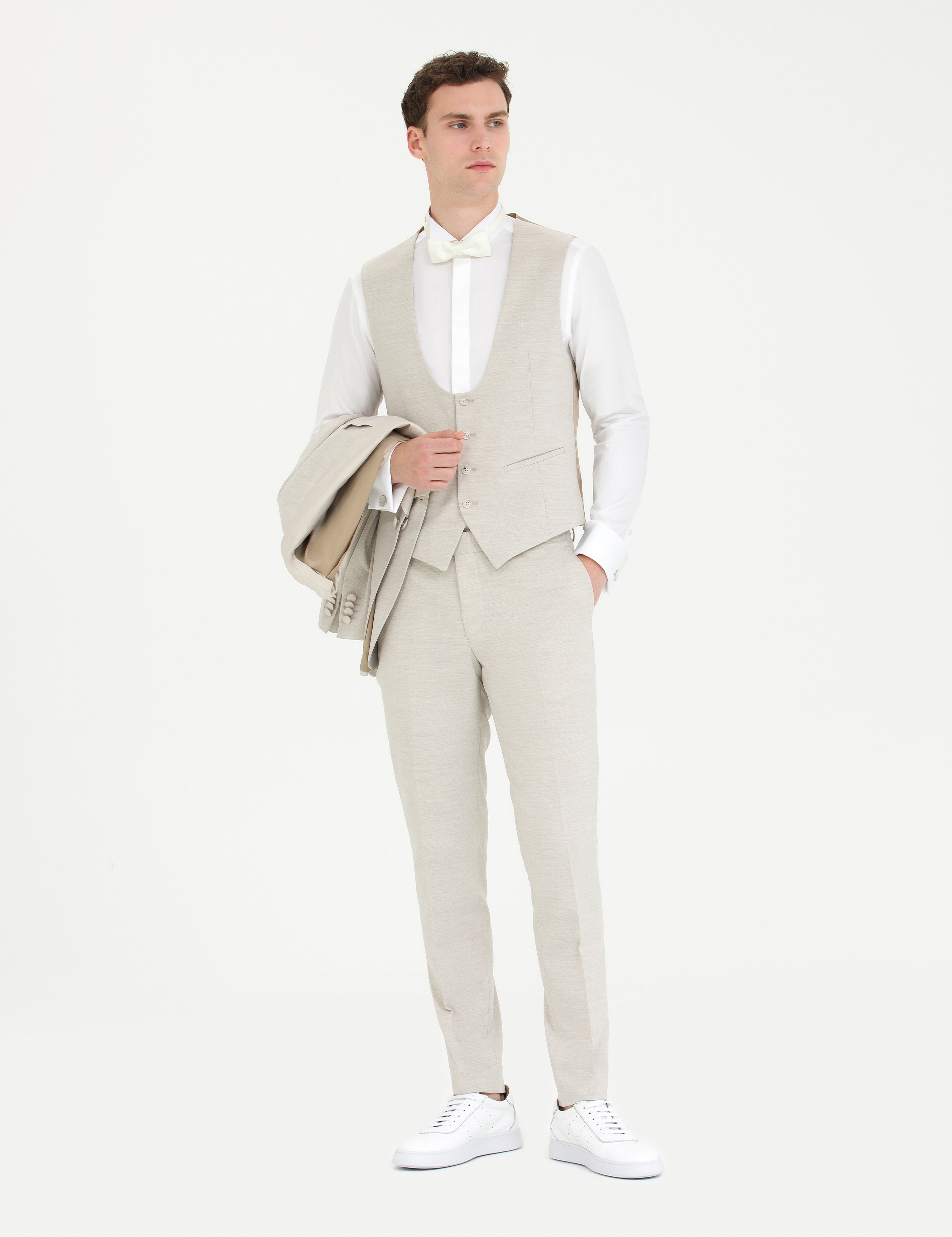 Bej Ex. Slim Fit Smokin - Image 2