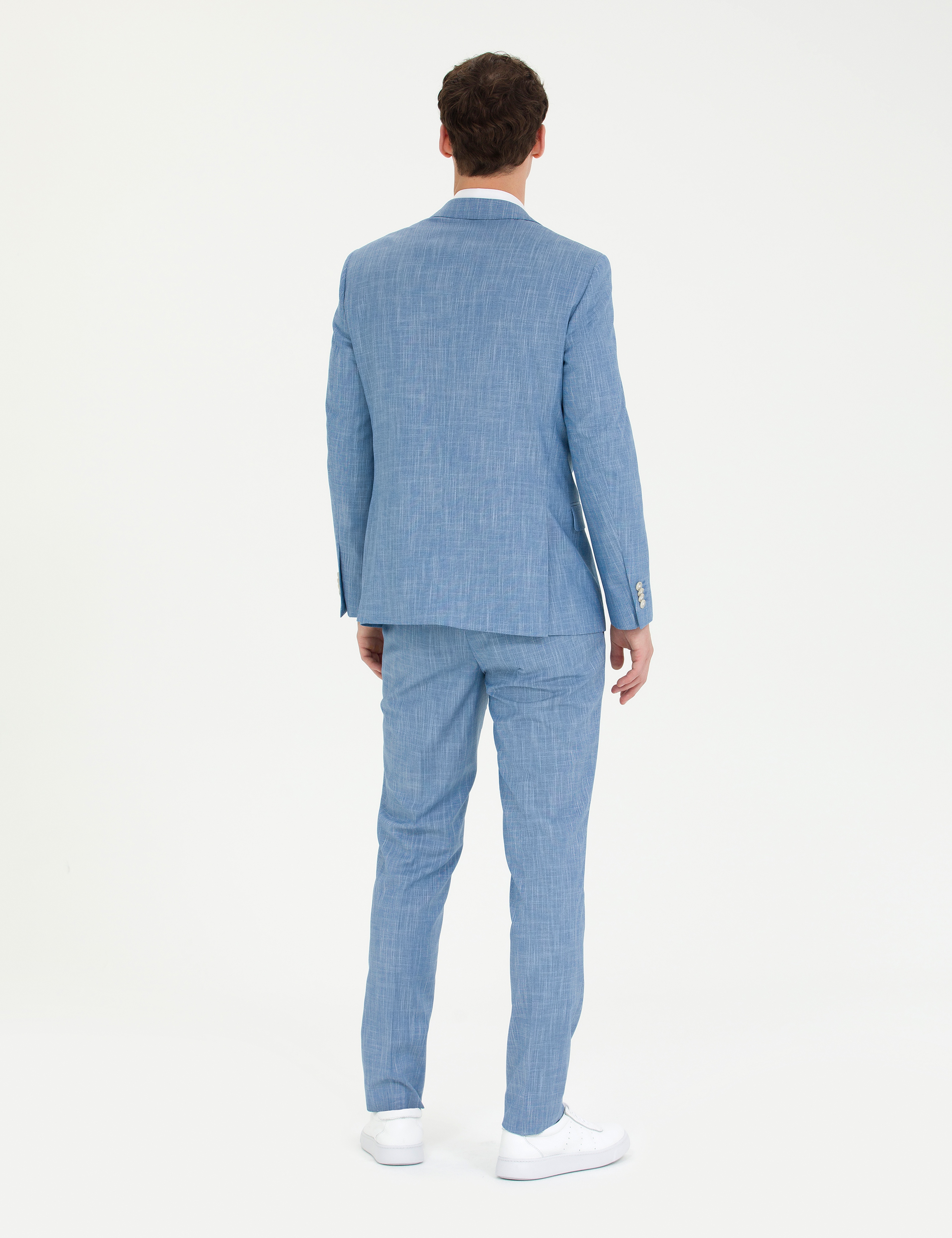 Açık Mavi Ex. Slim Fit Takım Elbise