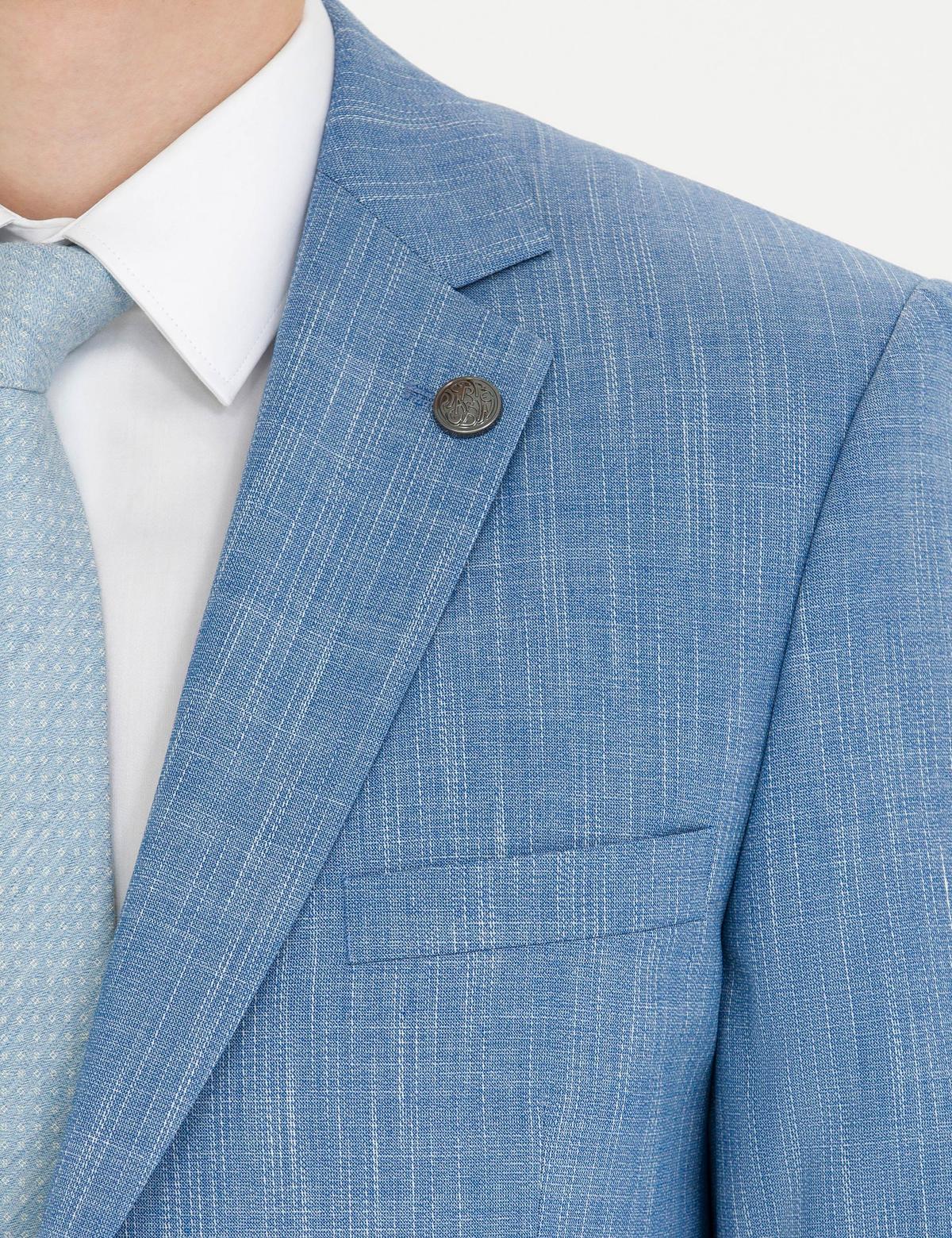 Açık Mavi Ex. Slim Fit Takım Elbise - 50270622014