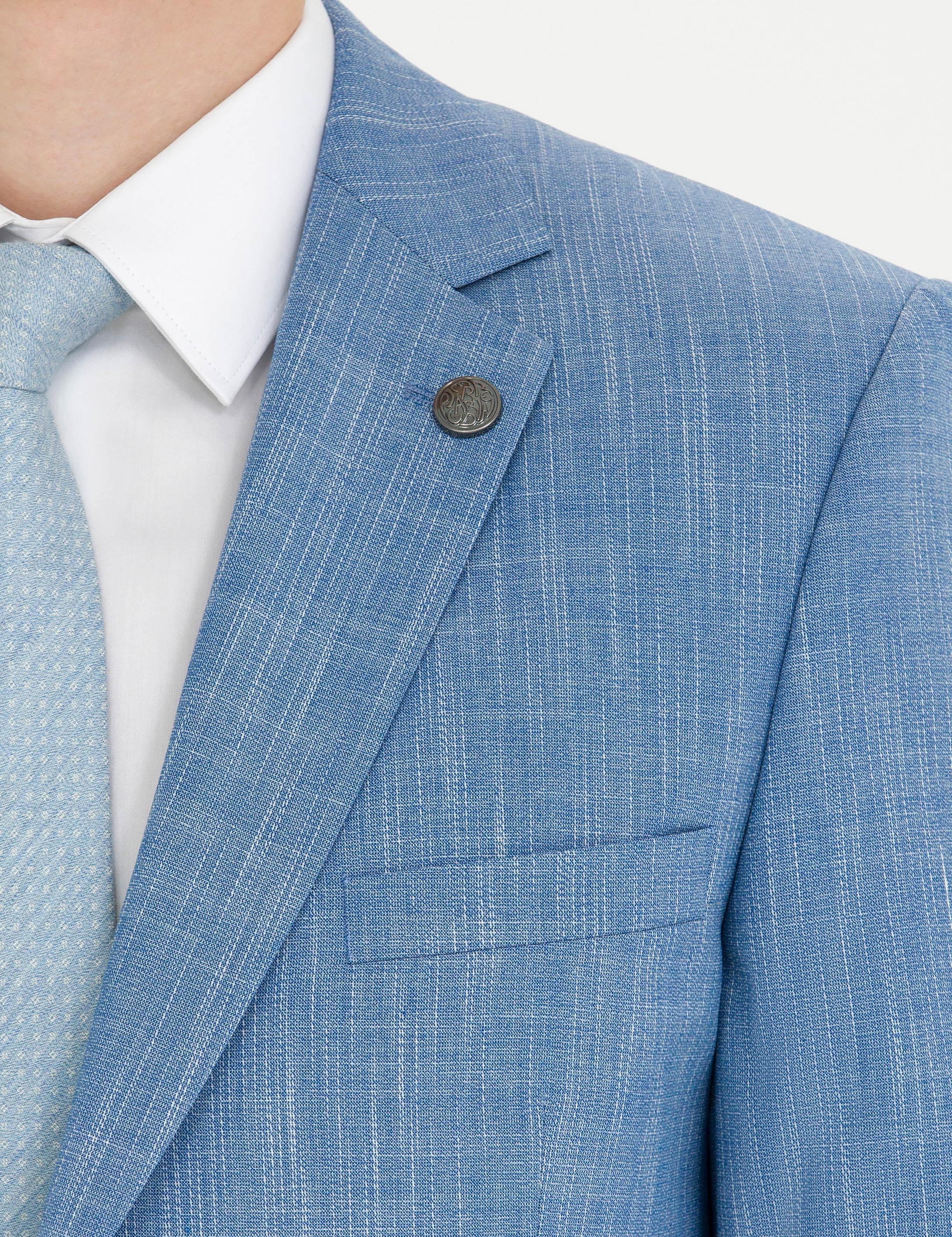 Açık Mavi Ex. Slim Fit Takım Elbise