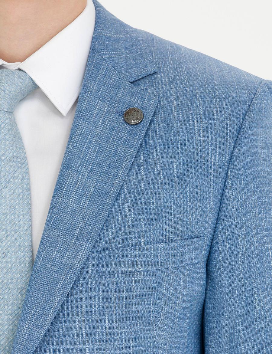 Açık Mavi Ex. Slim Fit Takım Elbise