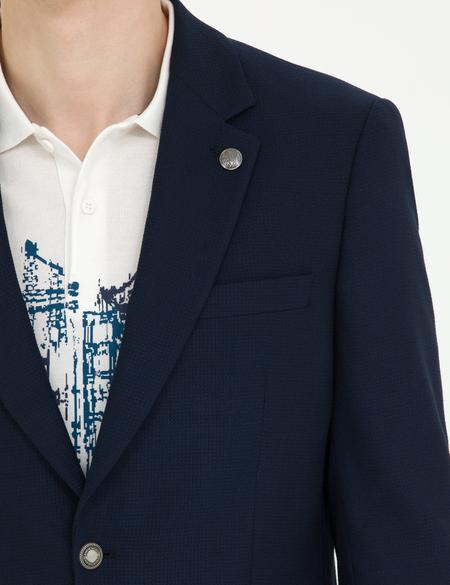 Lacivert Blazer Ceket - 50266202056