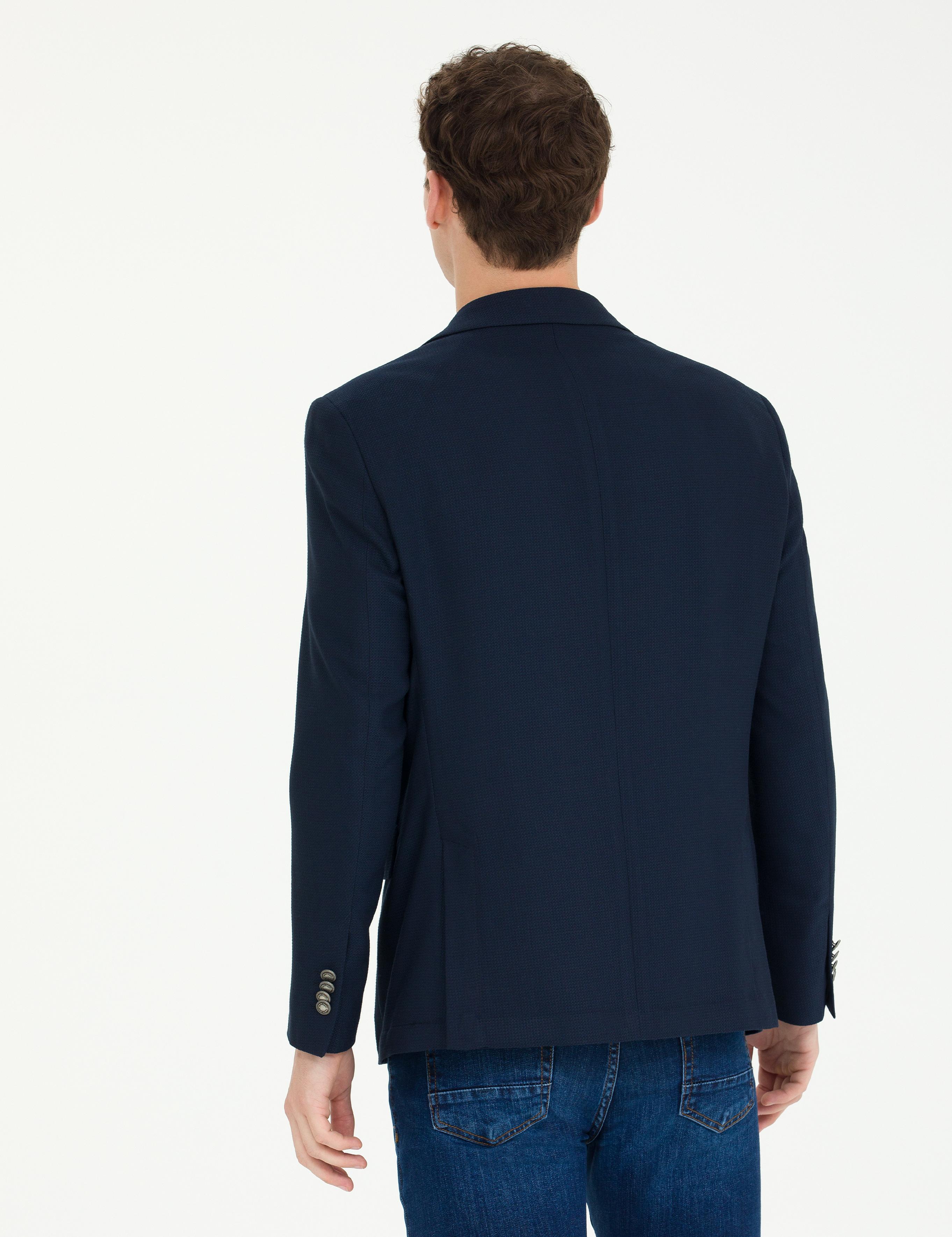 Lacivert Blazer Ceket