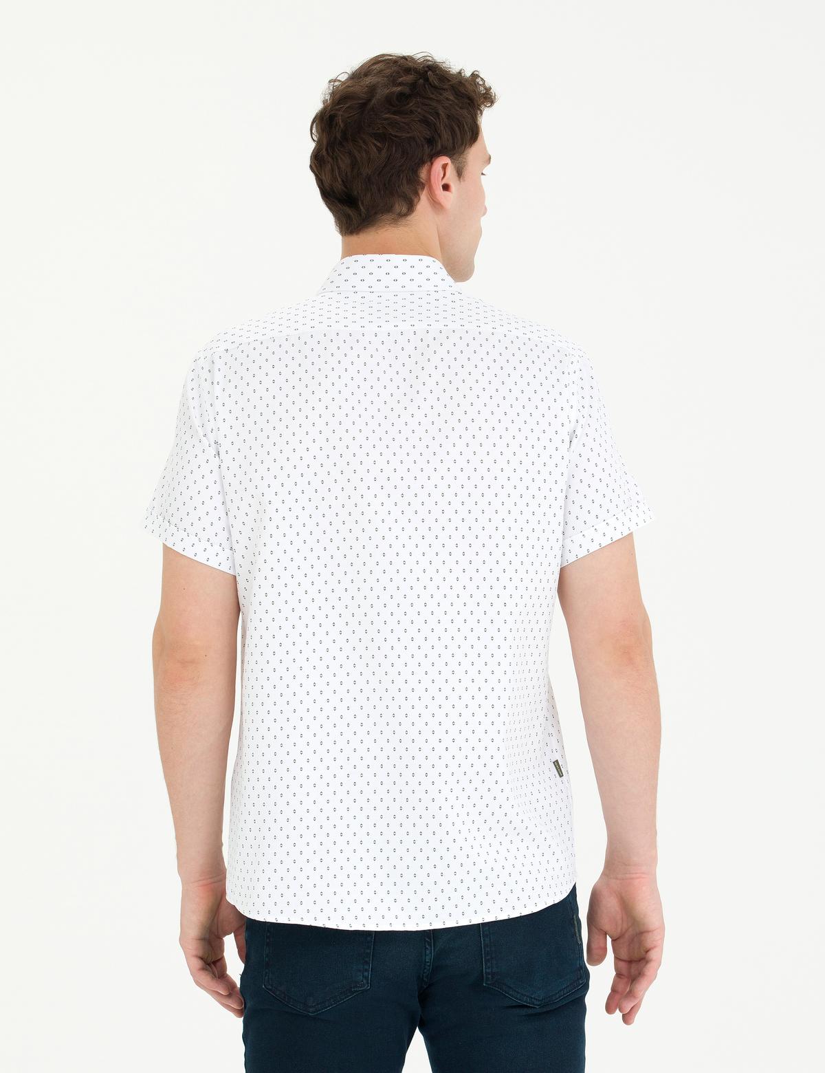 Haki Slim Fit Kısa Kollu Gömlek - 50269453025