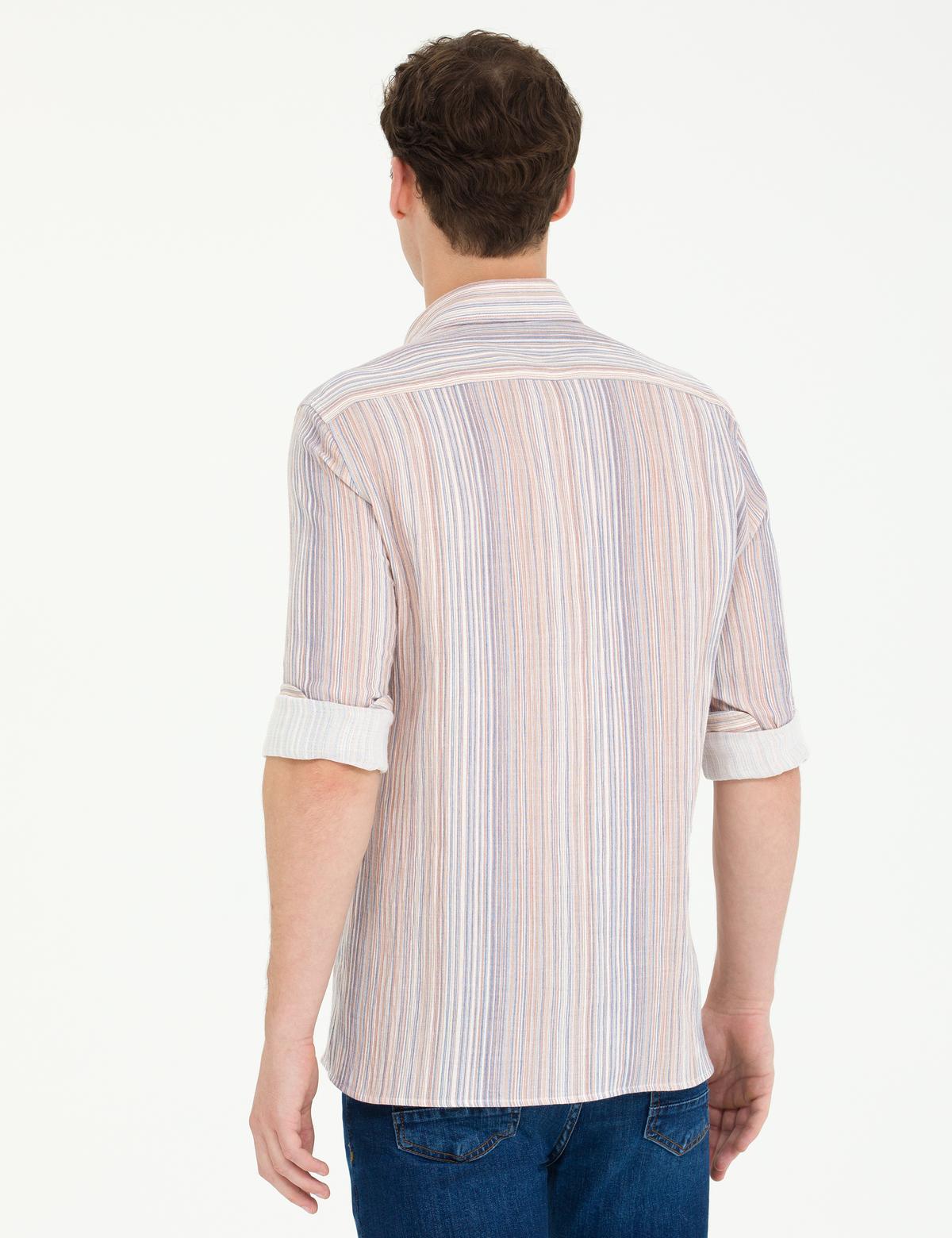 Lacivert Regular Fit Uzun Kollu Gömlek - 50264949034