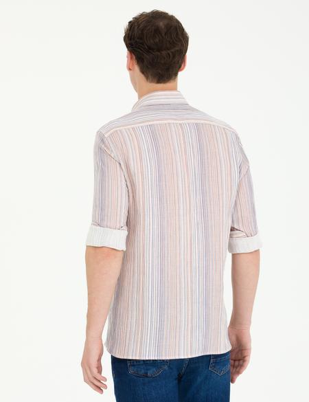 Lacivert Regular Fit Uzun Kollu Gömlek - 50264949034