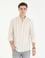 Bej Regular Fit Uzun Kollu Gömlek