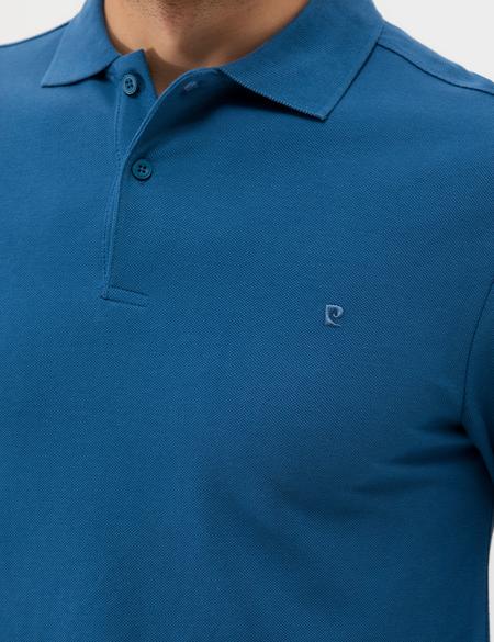 Açık Lacivert Slim Fit Basic Sweatshirt - 50276035053