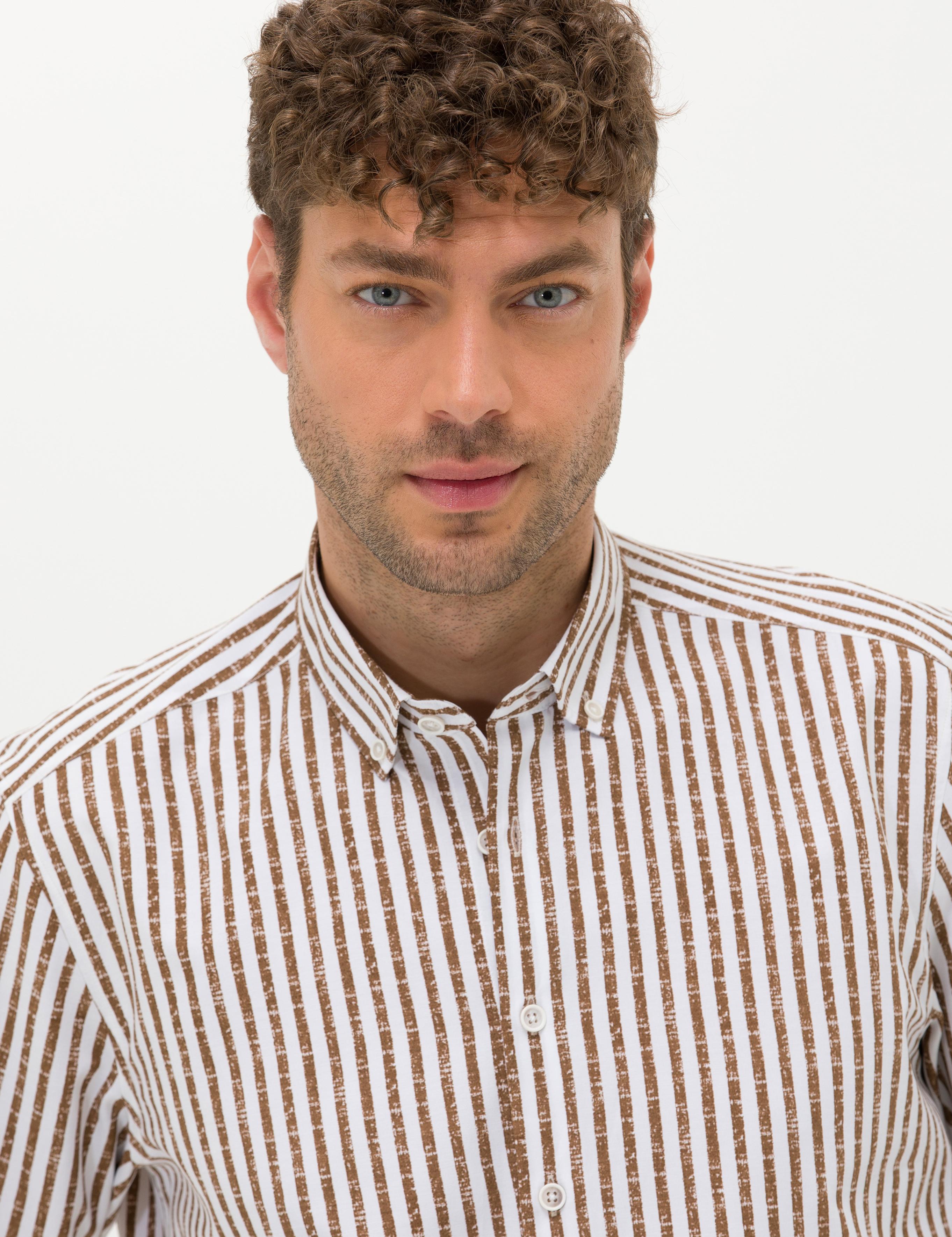 Vizon Regular Fit Uzun Kollu Gömlek