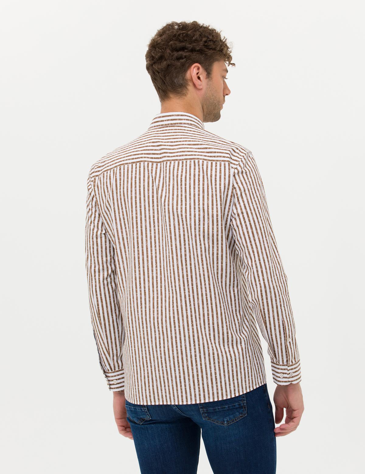 Vizon Regular Fit Uzun Kollu Gömlek - 50276696017