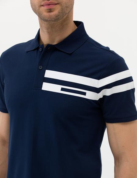 Lacivert Slim Fit Polo Yaka Tişört - 50273572010