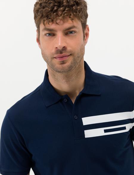 Lacivert Slim Fit Polo Yaka Tişört - 50273572010