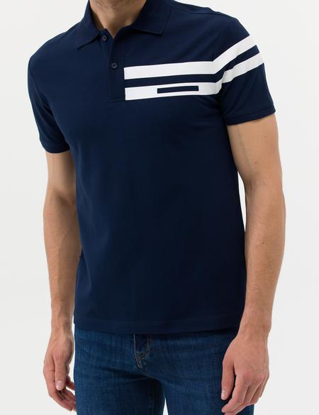 Lacivert Slim Fit Polo Yaka Tişört - 50273572010