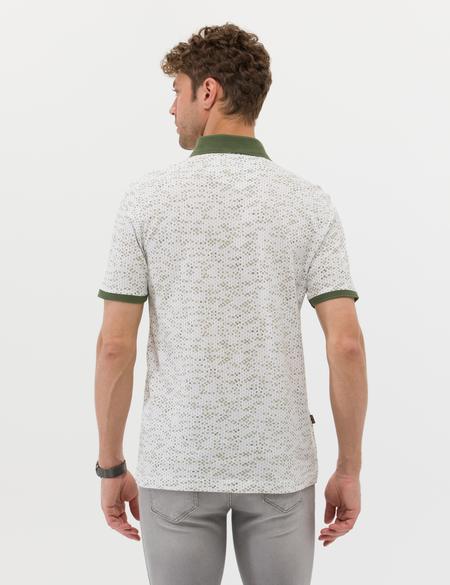 Beyaz Regular Fit Polo Yaka Tişört - 50273662011