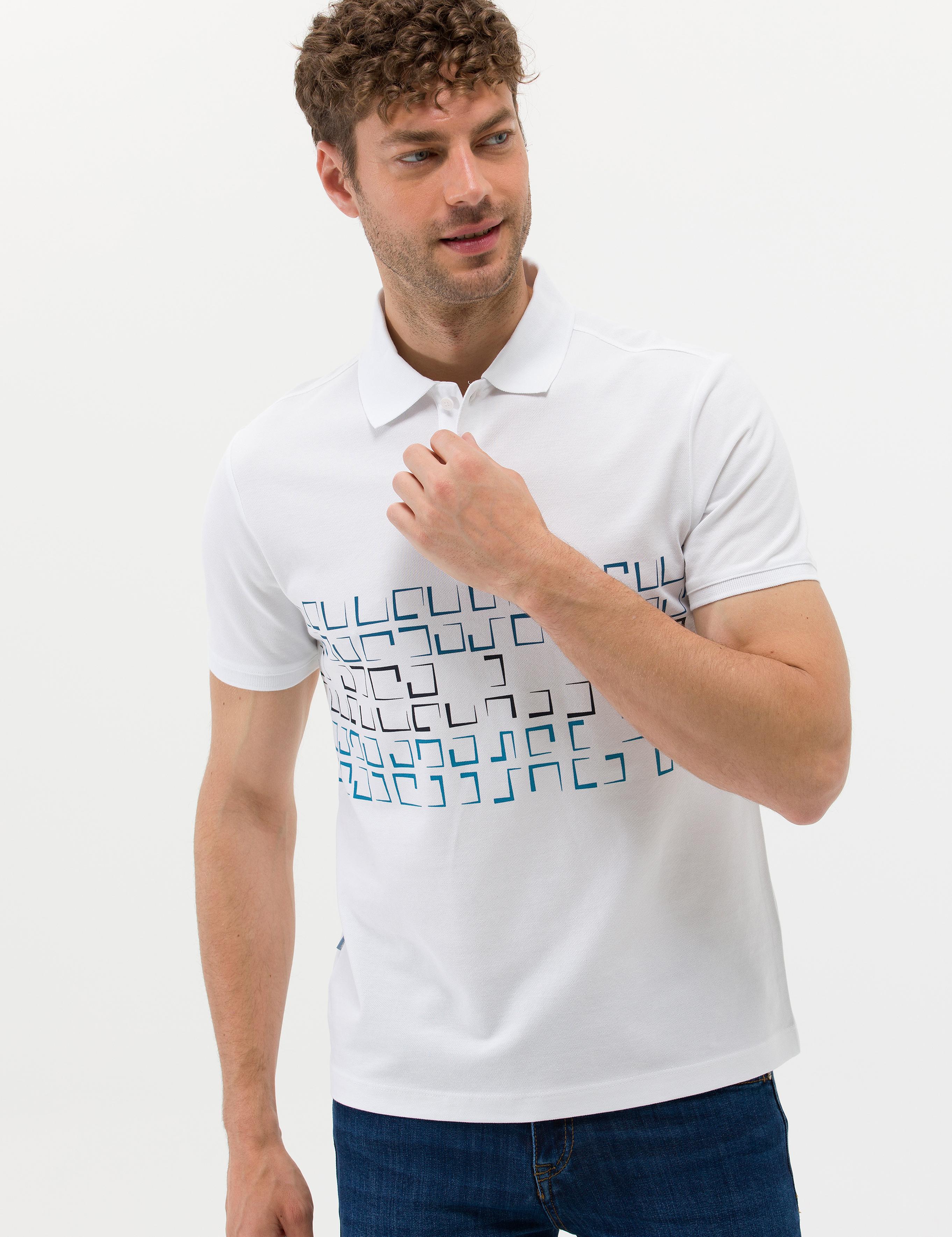 Ekru Slim Fit Polo Yaka Tişört