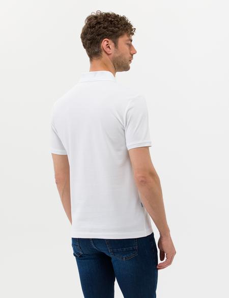 Ekru Slim Fit Polo Yaka Tişört - 50275720010