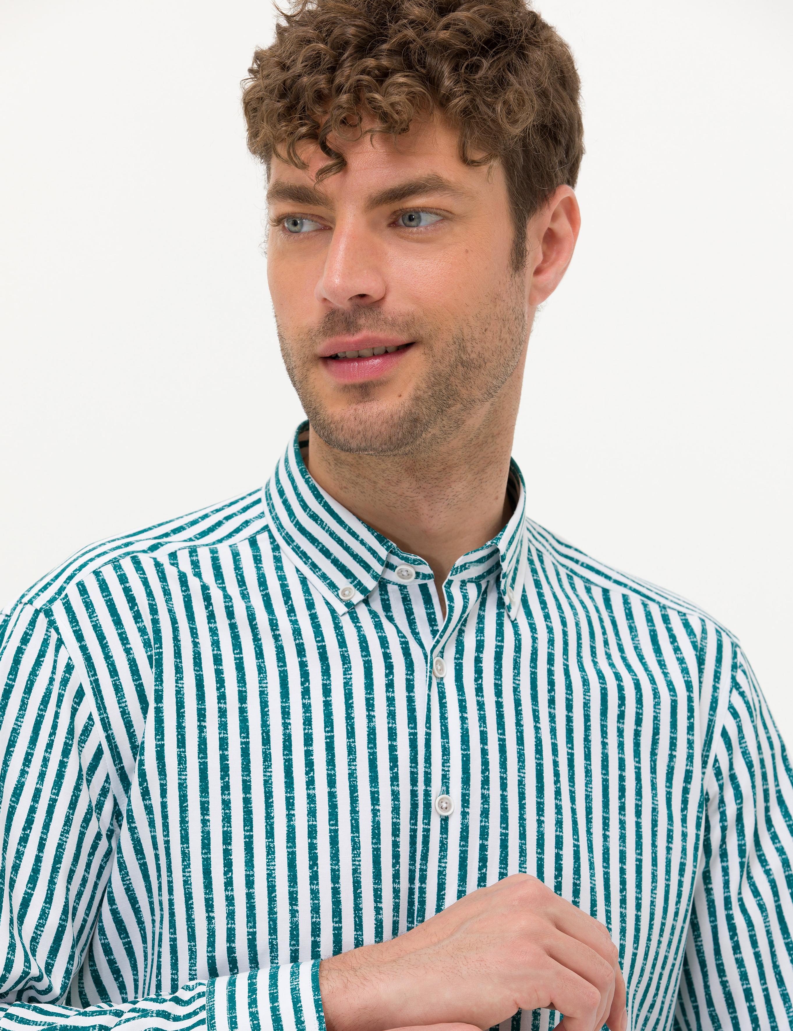 Zümrüt Regular Fit Uzun Kollu Gömlek
