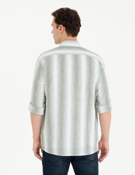 Haki Regular Fit Uzun Kollu Gömlek - 50264945026