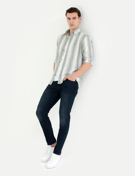 Haki Regular Fit Uzun Kollu Gömlek - 50264945026