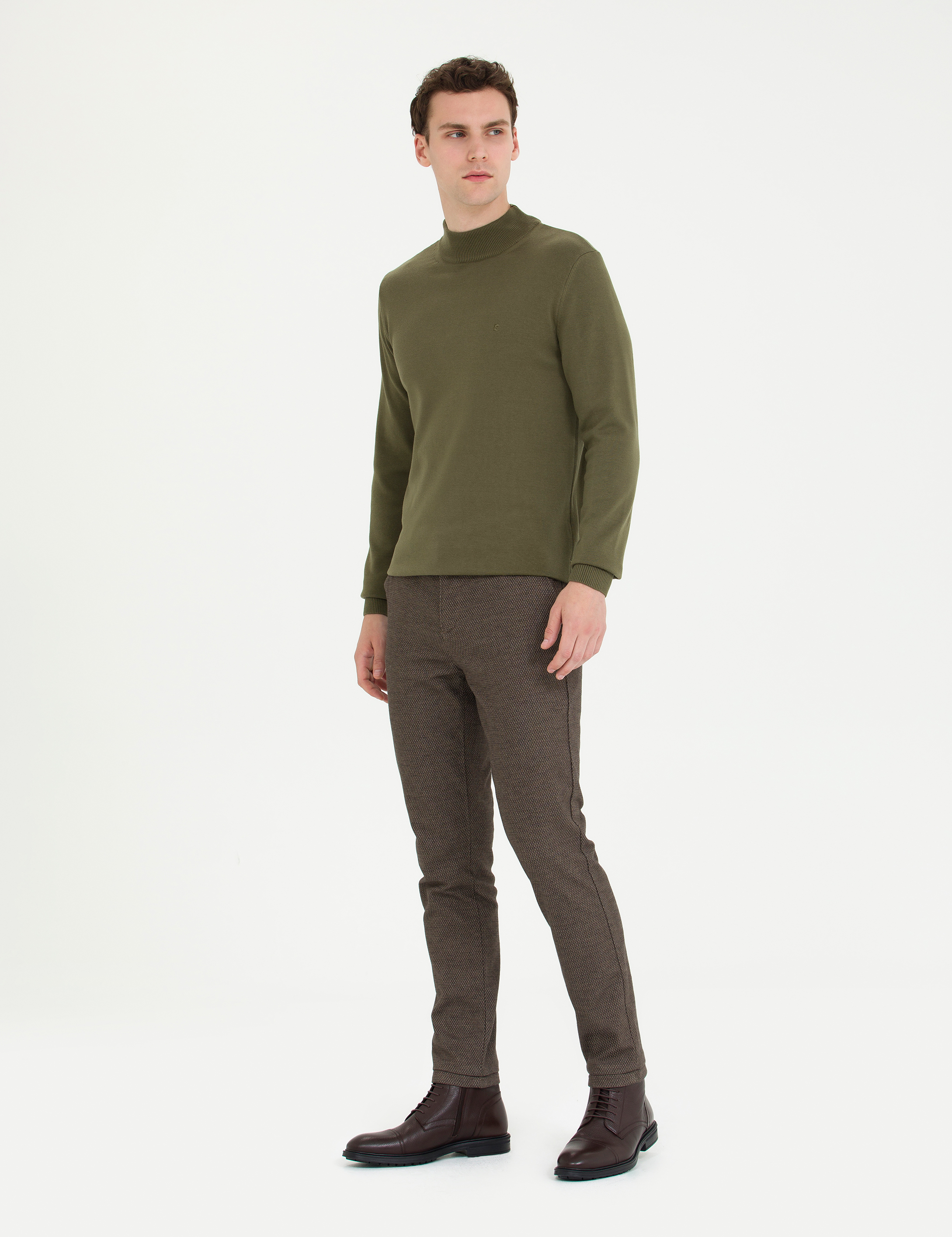 Vizon Slim Fit Kanvas Pantolon - Image 3
