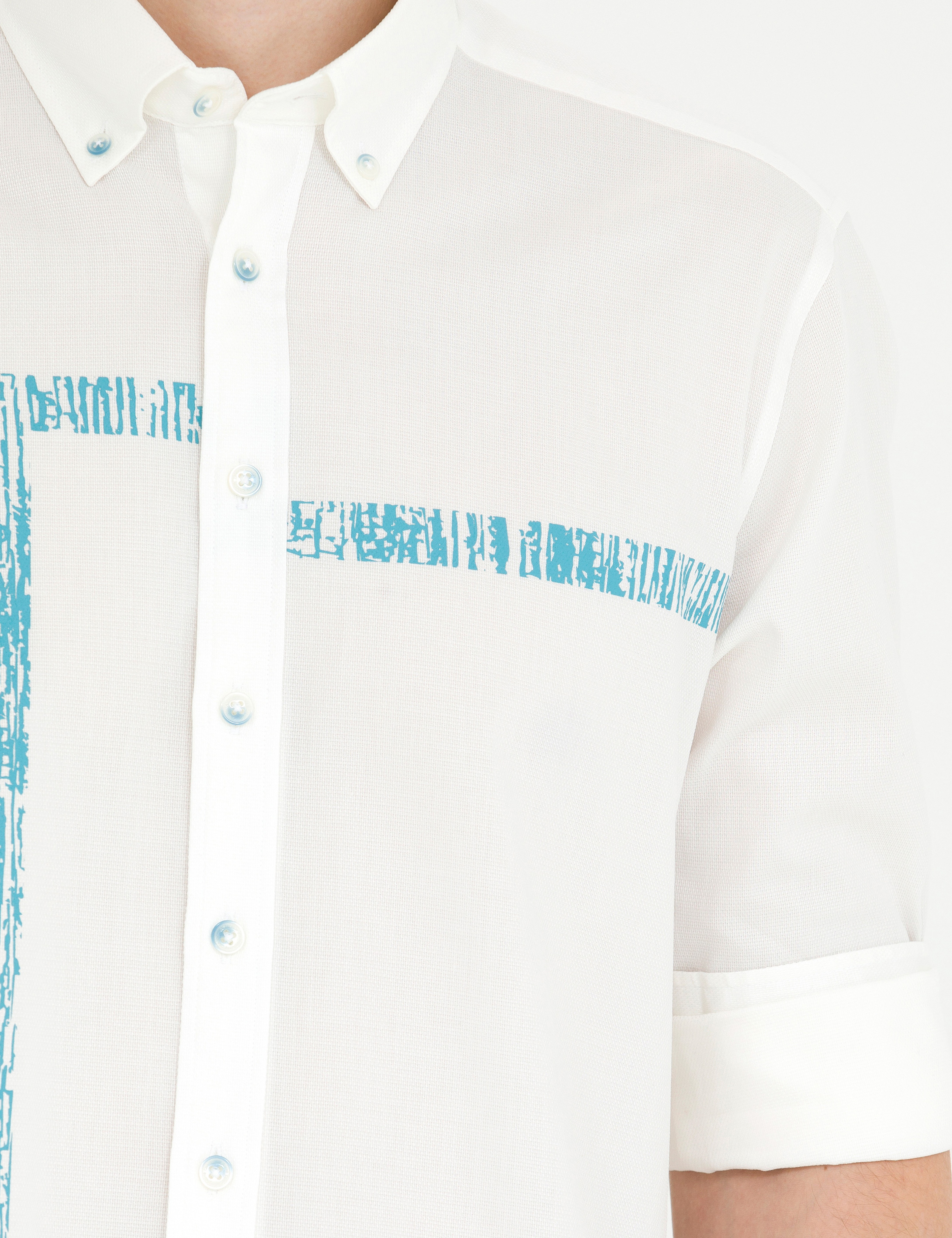 Aqua Regular Fit Uzun Kollu Gömlek - Image 7