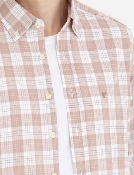 Vizon Regular Fit Ekose Desenli Gömlek - 50272274010