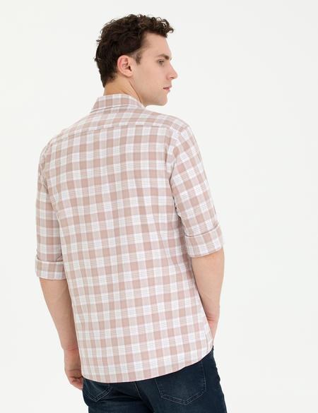 Vizon Regular Fit Ekose Desenli Gömlek - 50272274010