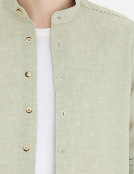 Haki Regular Fit Uzun Kollu Gömlek - 50269164006