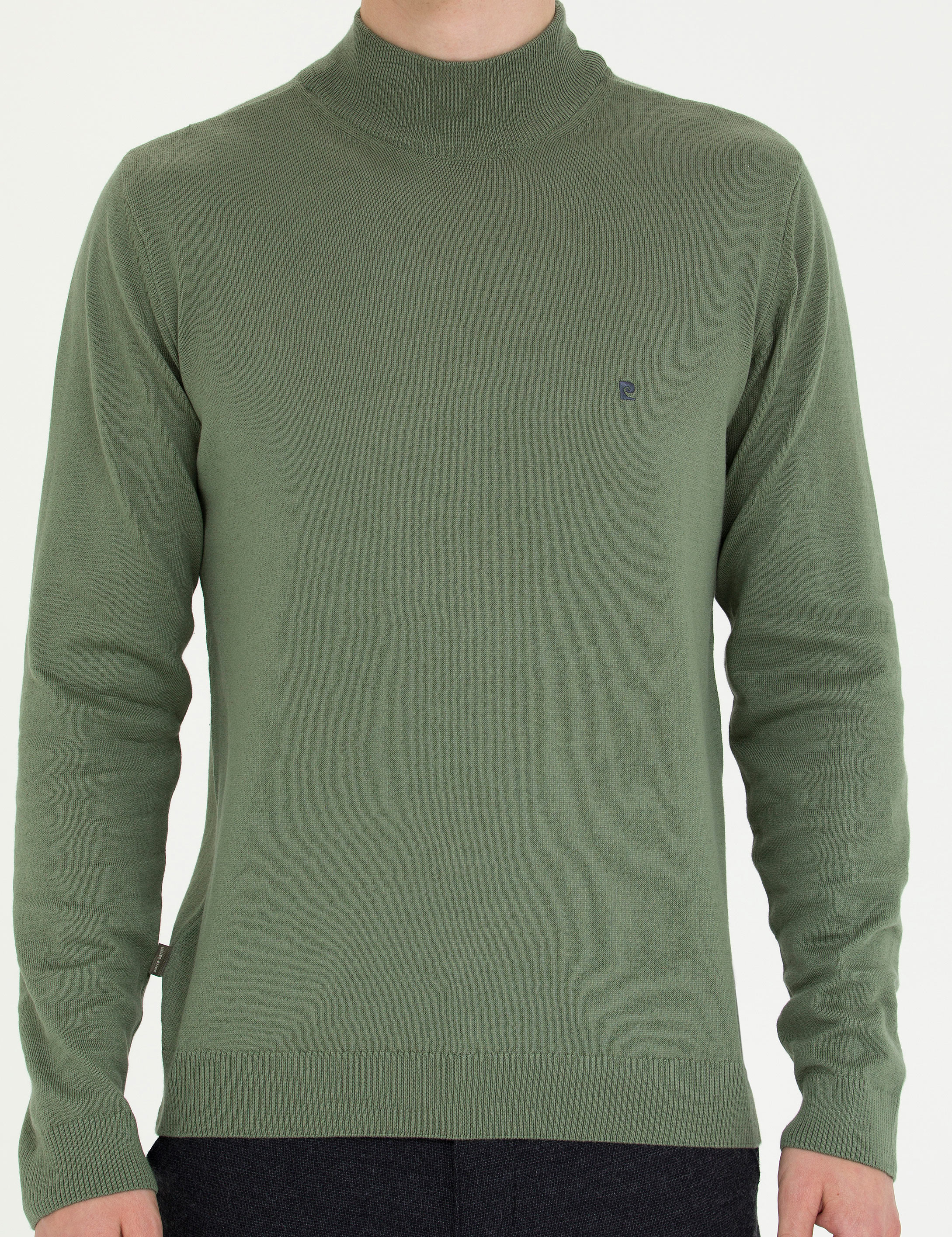 Duman Slim Fit Yarım Balıkçı Yaka Basic Triko Kazak - Image 6