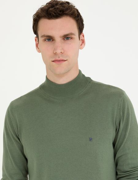 Duman Slim Fit Yarım Balıkçı Yaka Basic Triko Kazak - 50276502076