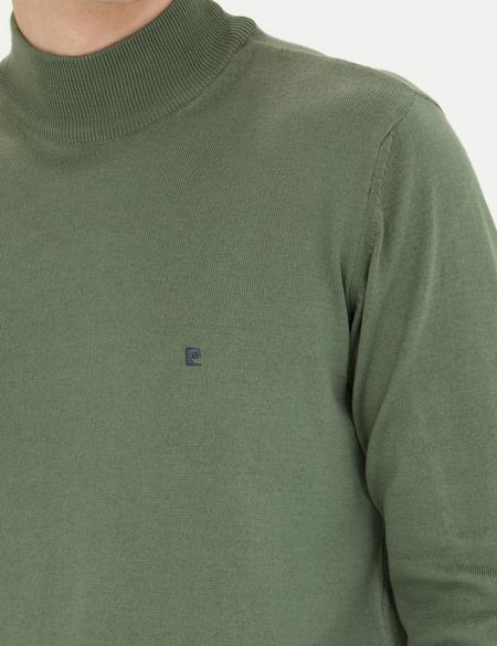 Duman Slim Fit Yarım Balıkçı Yaka Basic Triko Kazak - 50276502076