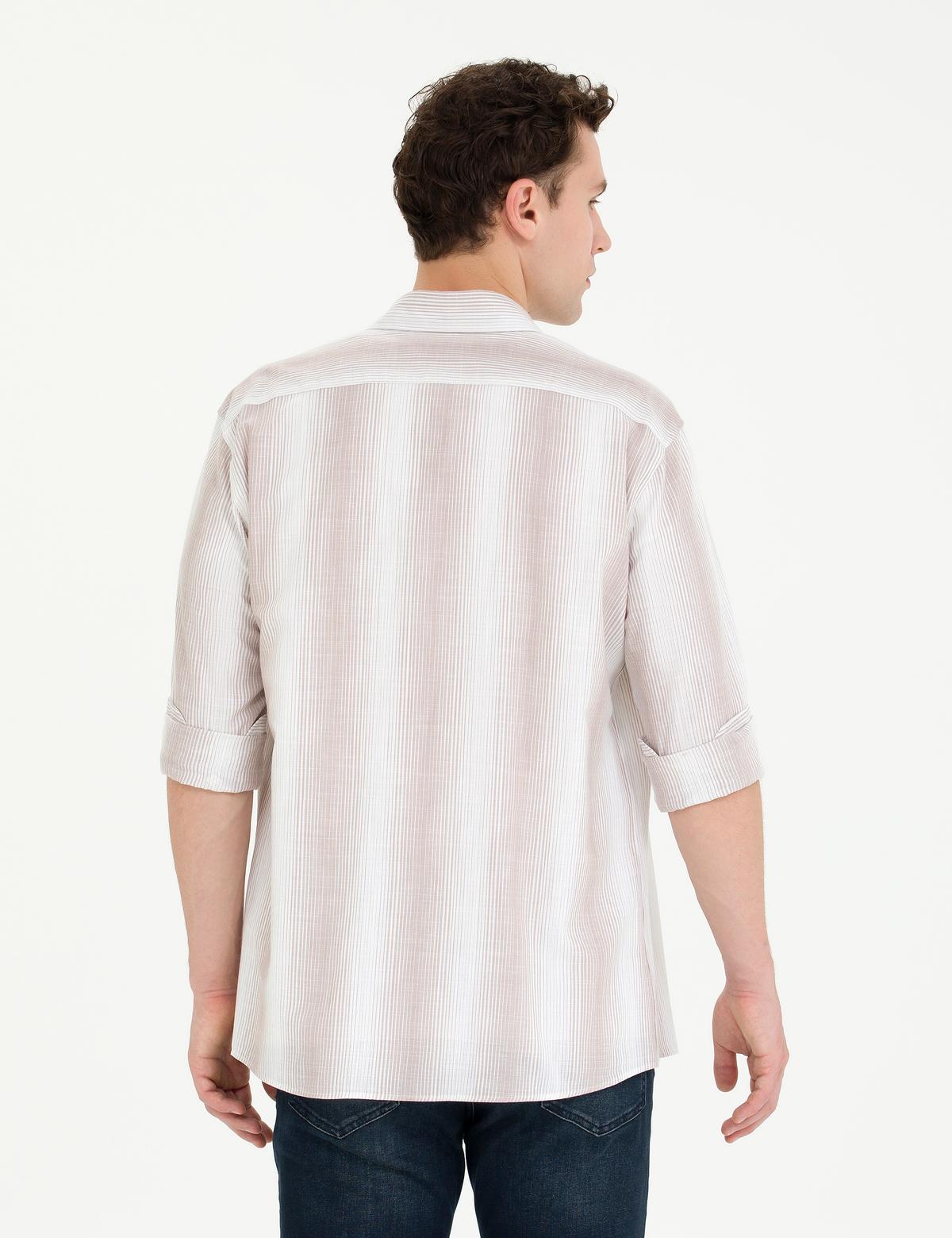 Vizon Regular Fit Uzun Kollu Gömlek - 50264945042