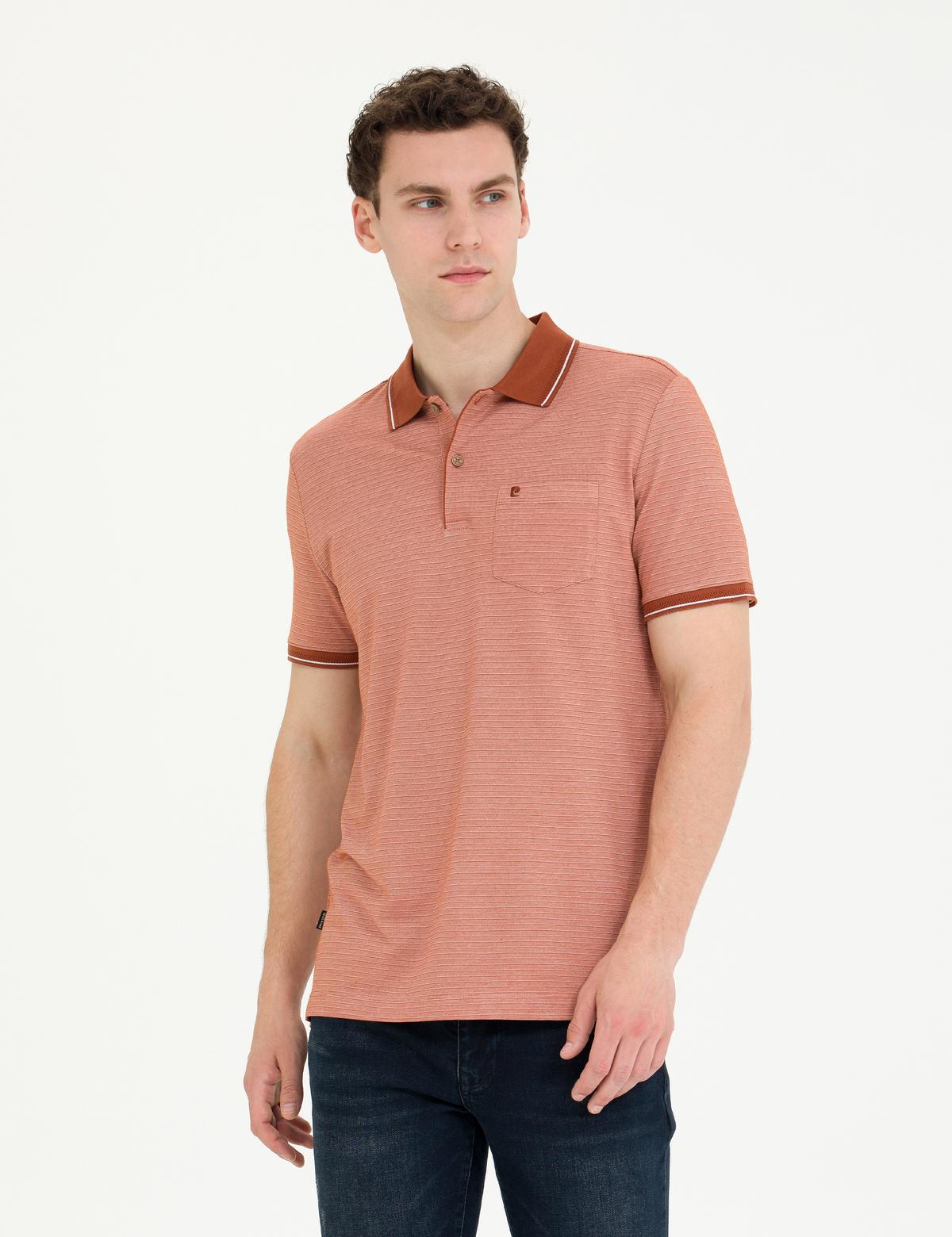 Kahverengi Regular Fit Tişört - 50264576023