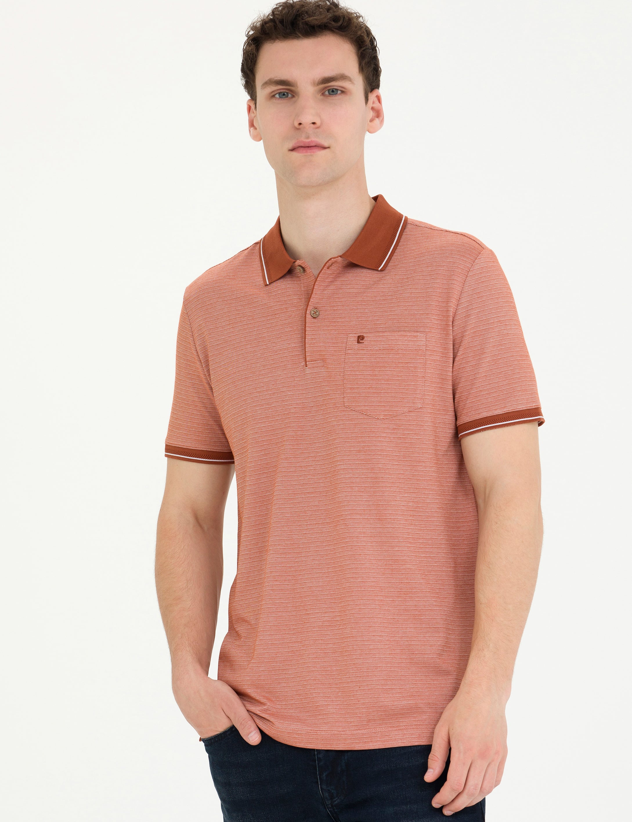 Kahverengi Regular Fit Tişört - Image 1