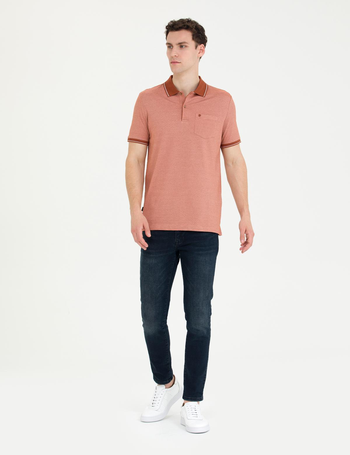 Kahverengi Regular Fit Tişört - 50264576023