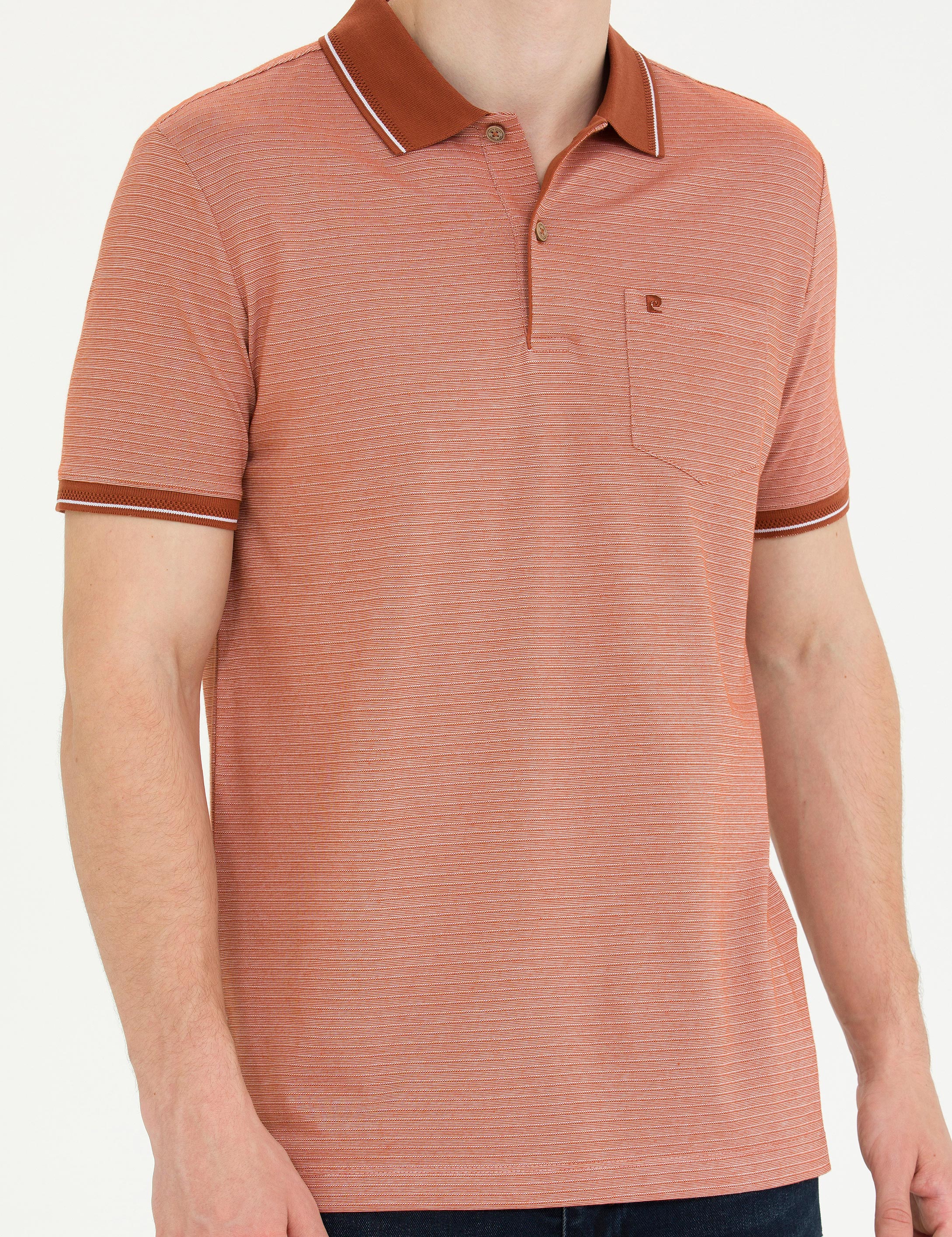 Kahverengi Regular Fit Tişört - Image 6