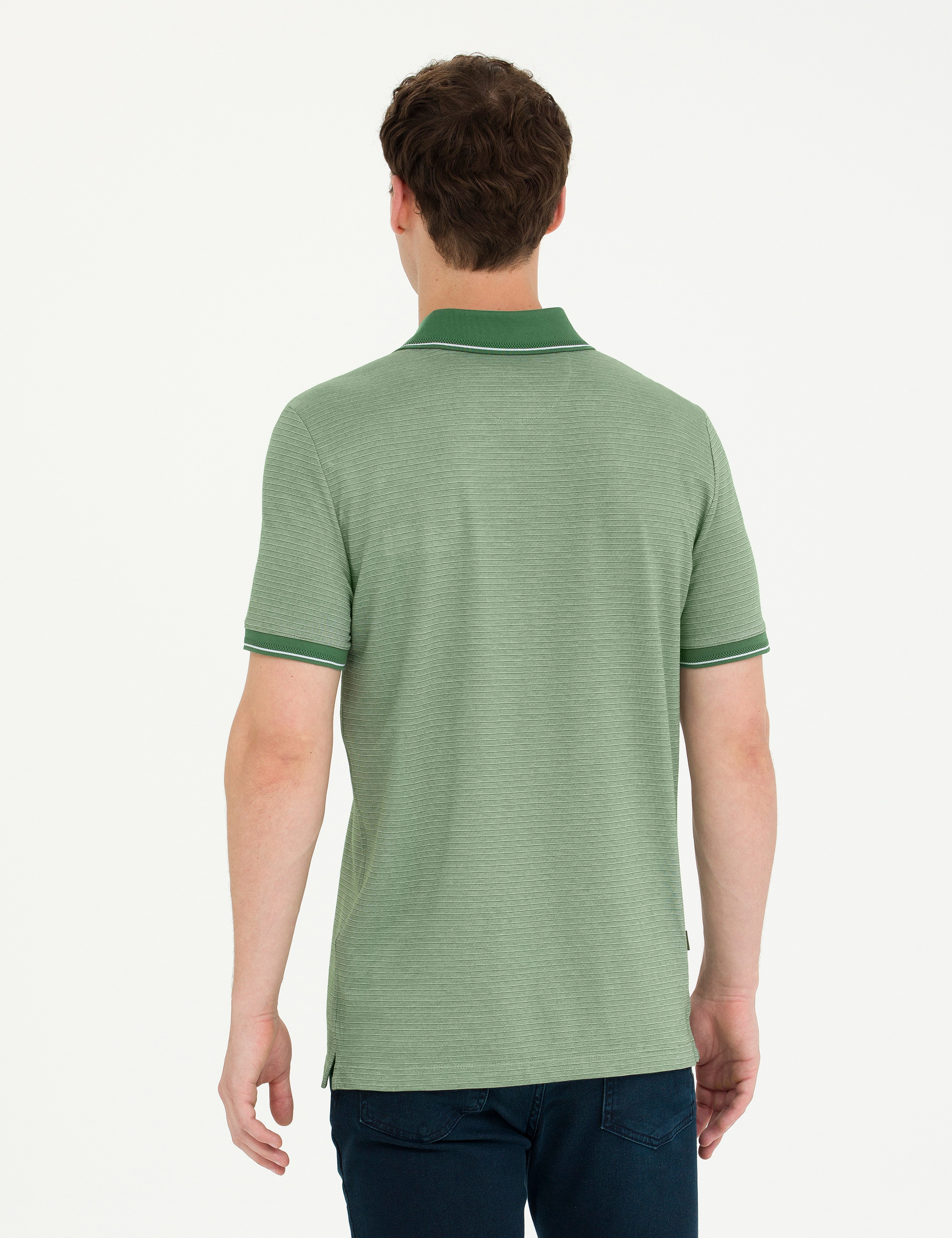 Haki Regular Fit Tişört - Image 5
