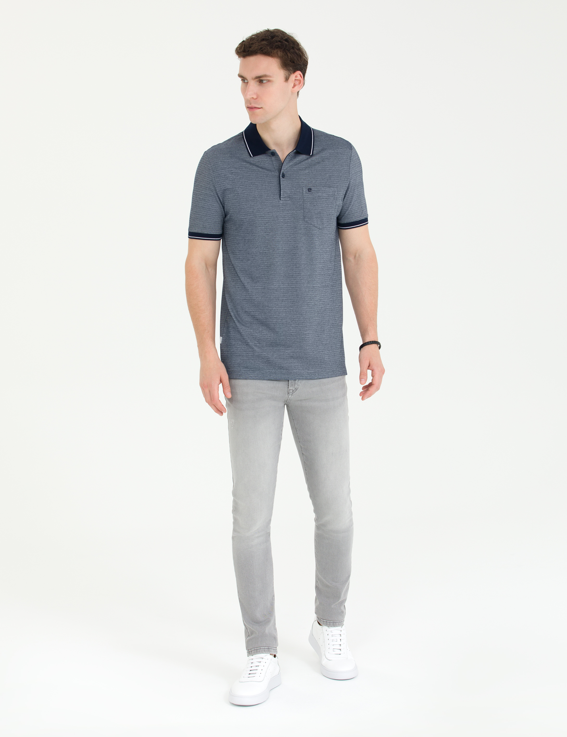 Lacivert Regular Fit Tişört - Image 4