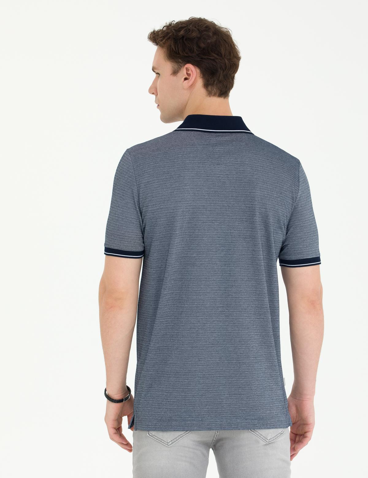 Lacivert Regular Fit Tişört - 50264576056