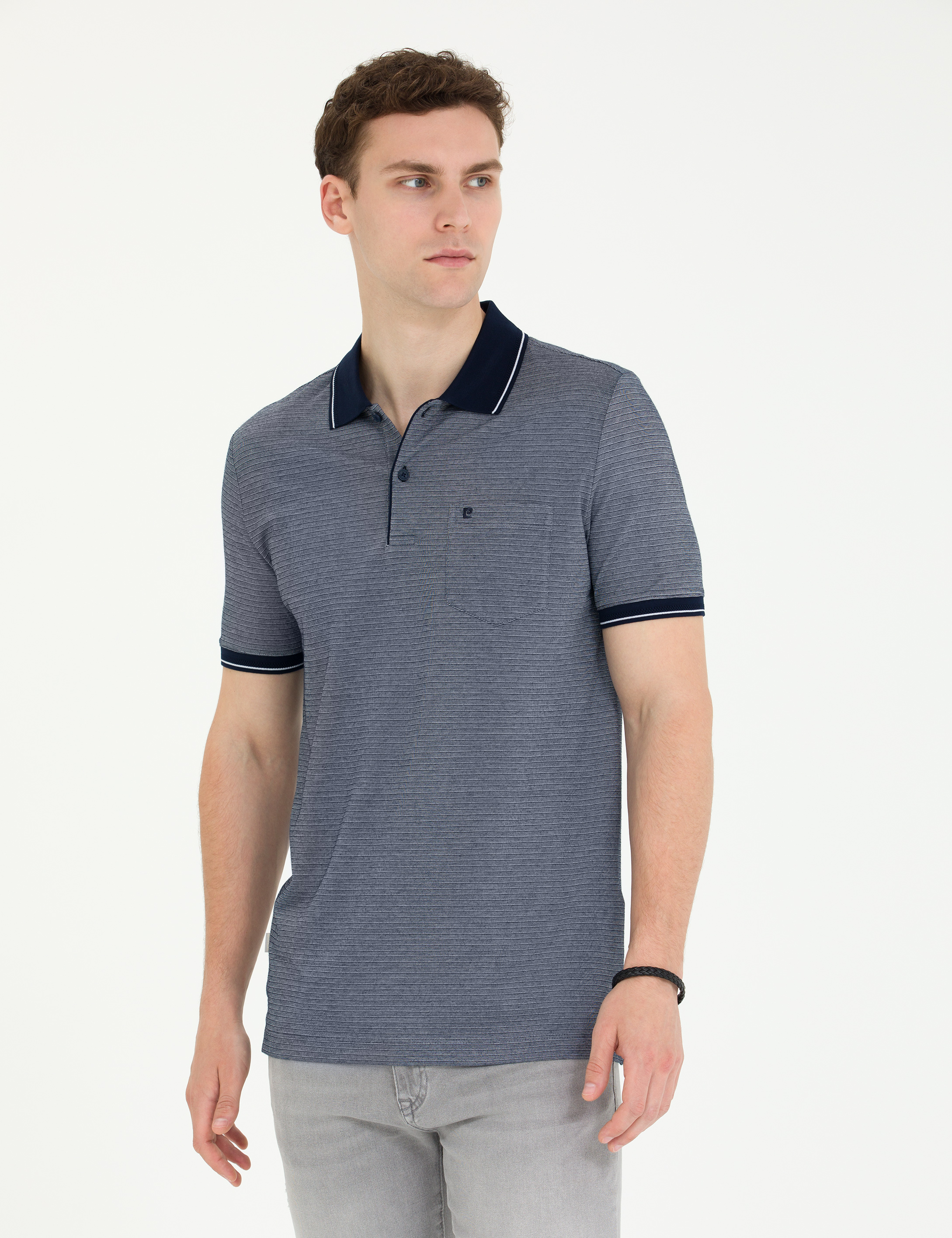 Lacivert Regular Fit Tişört - Image 2