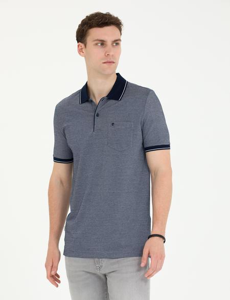 Lacivert Regular Fit Tişört - 50264576056