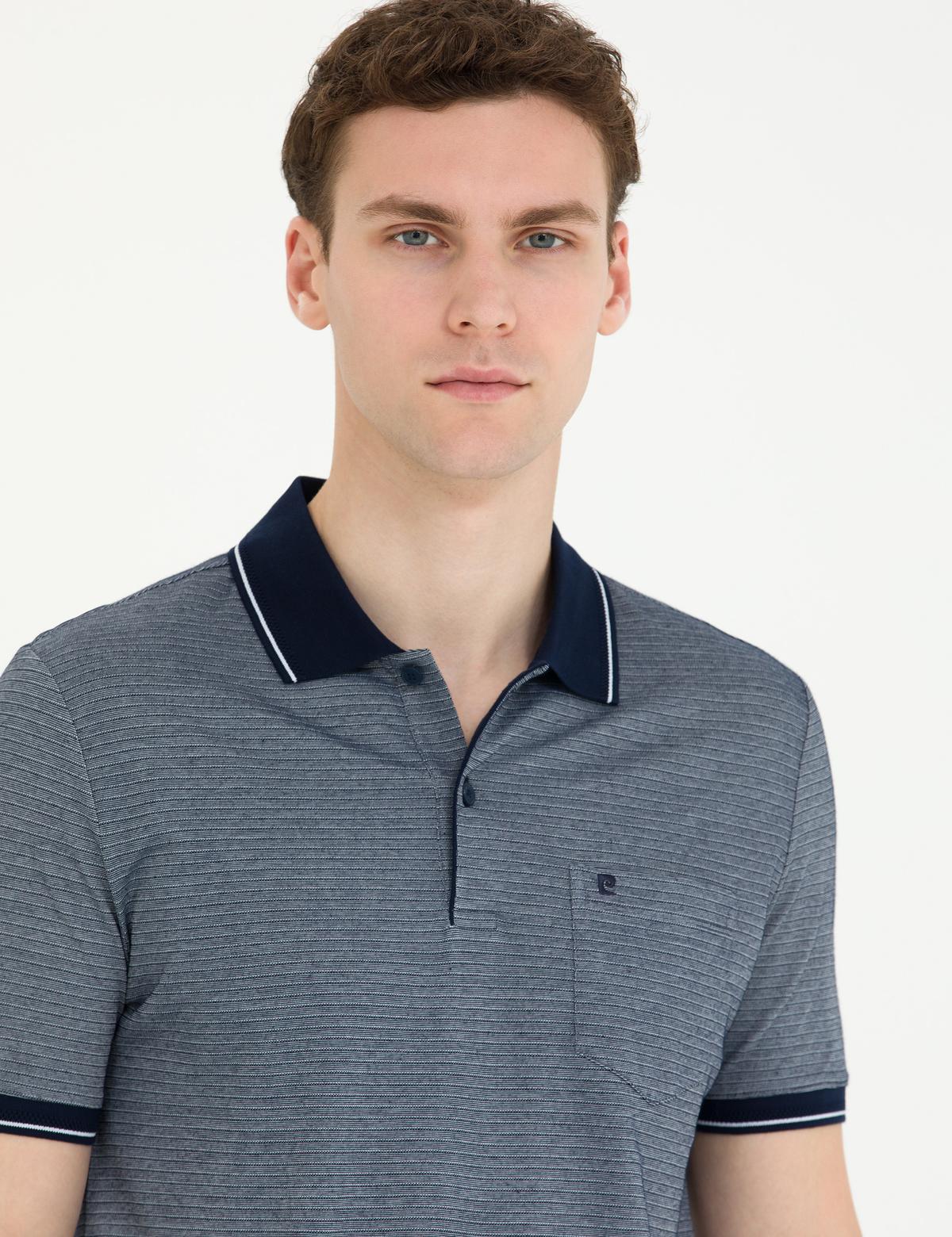 Lacivert Regular Fit Tişört - 50264576056