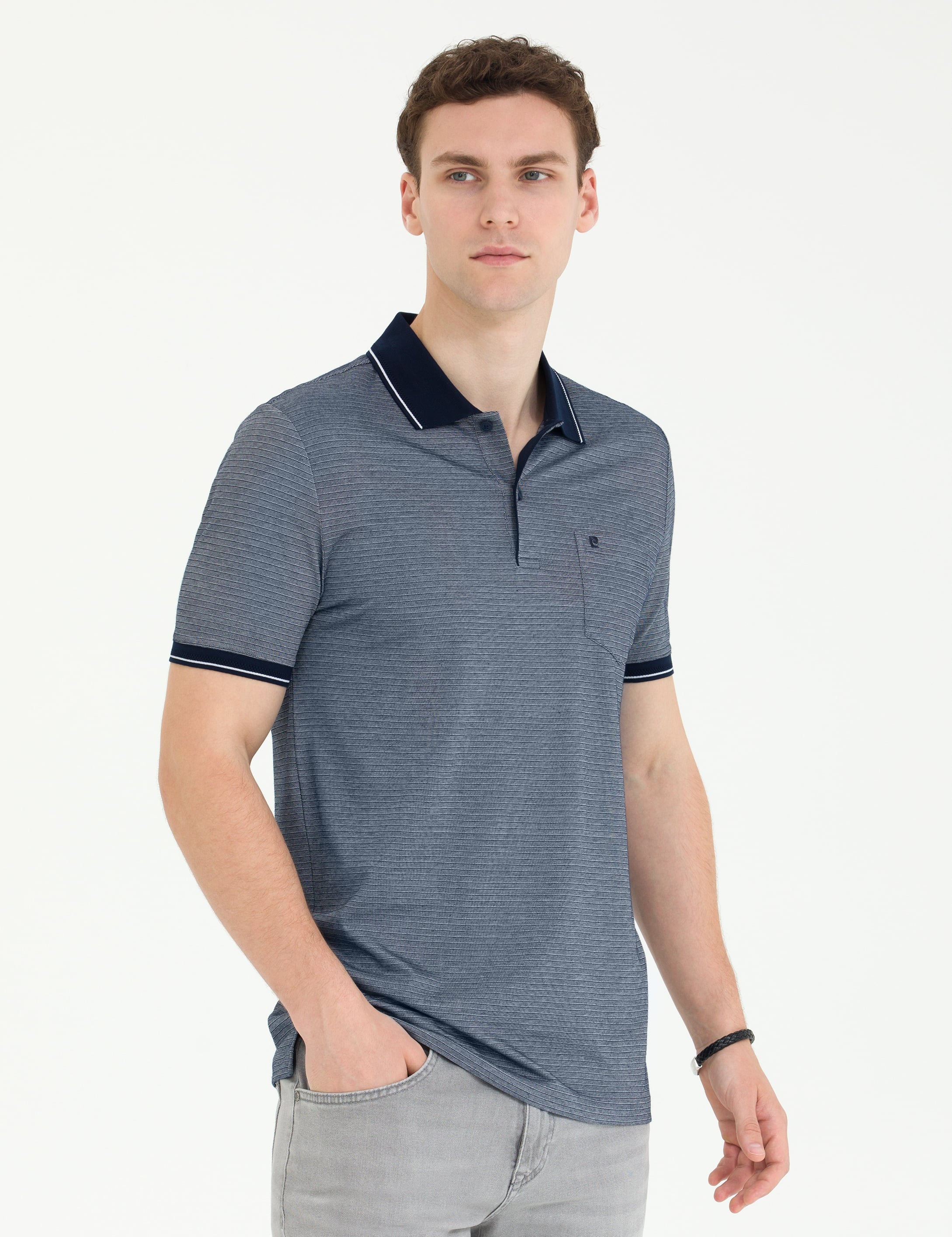 Lacivert Regular Fit Tişört - Image 1