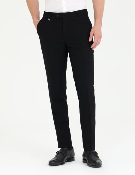 Siyah Ex. Slim Fit Kumaş Pantolon - 50268602015