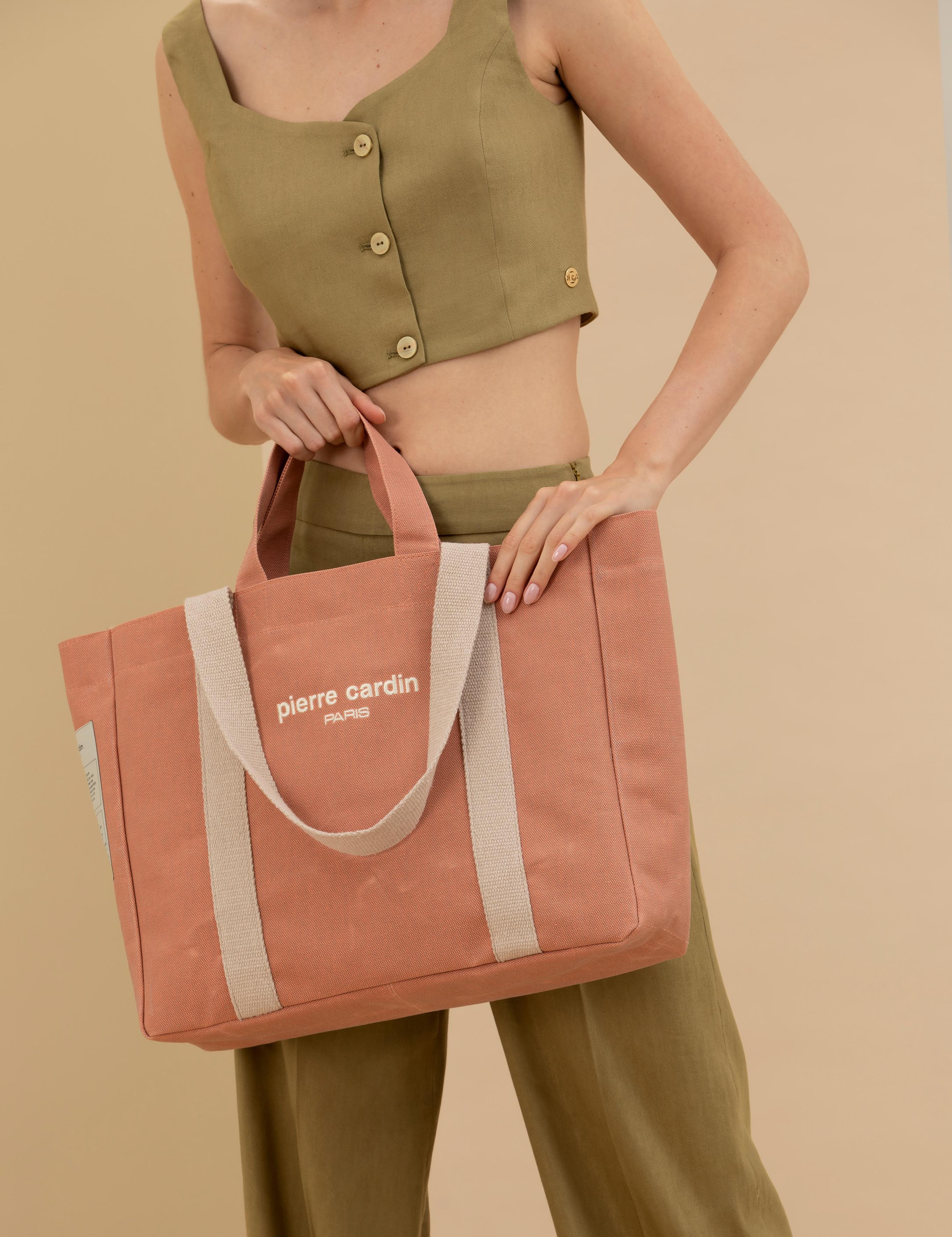 Mercan Kanvas Kol Çantası