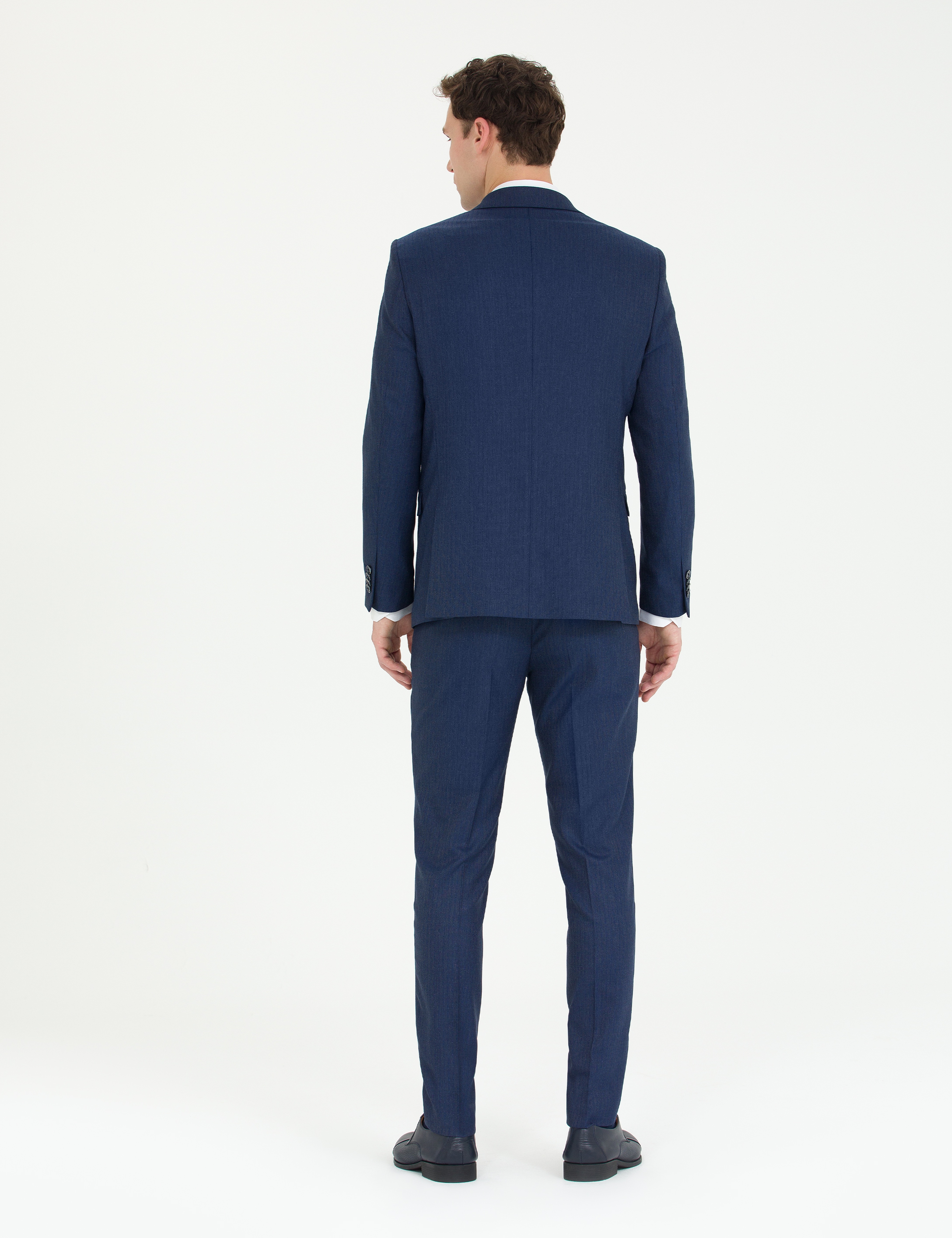 Açık Lacivert Ekstra Slim Fit Takım Elbise - Image 5